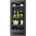 Avallon 15 Inch Wide 83 Can Capacity Undercounter Beverage Cooler - ABR152BLSS - ABR152BLSS