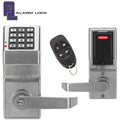 Alarm Lock Trilogy - DL2700LD - Access Control Lever Set - Remote Release FOB & Classroom Lockdown - Satin Chrome - 26D