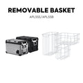 ICECO58QT APL55 Dual Zone 12 Volt Fridge refrigerator  - APL55 Silver