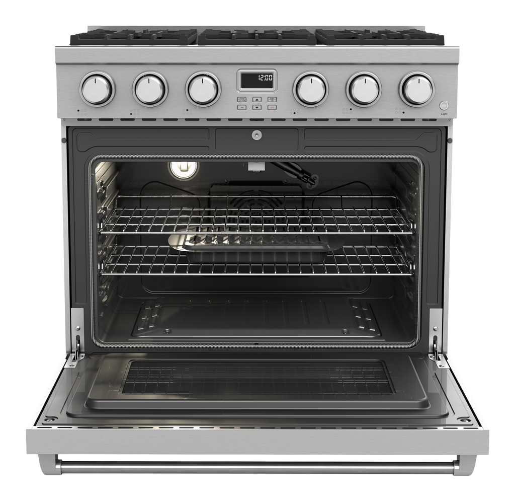 THOR Kitchen 36-Inch Gas Range - Contemporary Professional - ARG36
