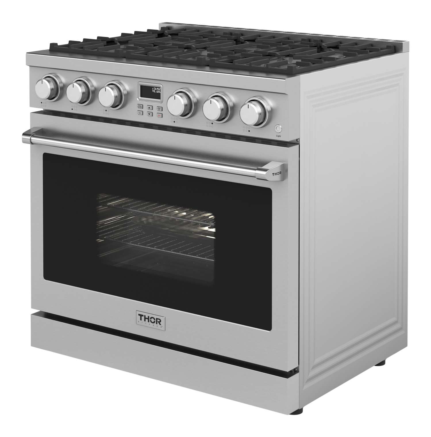 THOR Kitchen 36-Inch Gas Range - Contemporary Professional - ARG36