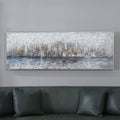 Uttermost City Reflection Hand Painted Canvas 31325