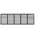 Chery Industrial AS-IS 10ft Storage Cabinet with Workbench 18 Drawers & 2 Cabinets