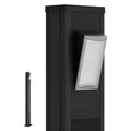 AVS Energy Solar Urban Light 40 Watt 6000 Lumens 5000K Black Housing Pathway Lighting Landscape Light Solar Resistant Bollard - Light  - AVS-TOTEM-40W