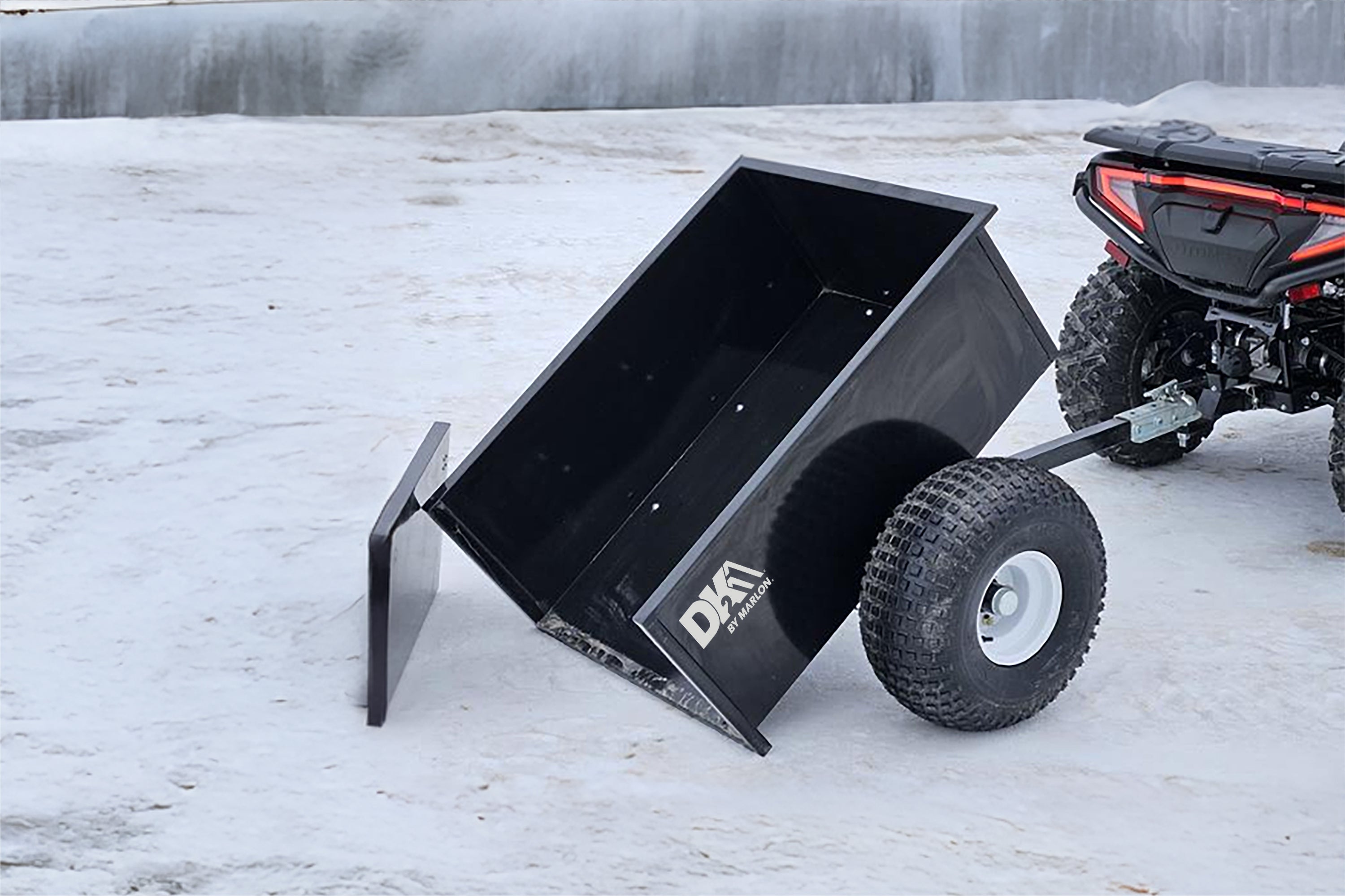 DK2 ATV Trailer Steel 700 lb. Capacity with Tilting Bed 430-0001 New - 430-0001