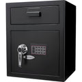 Barska Keypad Depository Safes with One Compartment | Keypad-B, Solid Steel Body Construction and Anti Fishing Baffles - AX11930