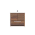Alya Bath Sortino 36" Single Rosewood  Modern Freestanding Bathroom Vanity With Acrylic Top and Integrated Sink - AB-MD636-RW