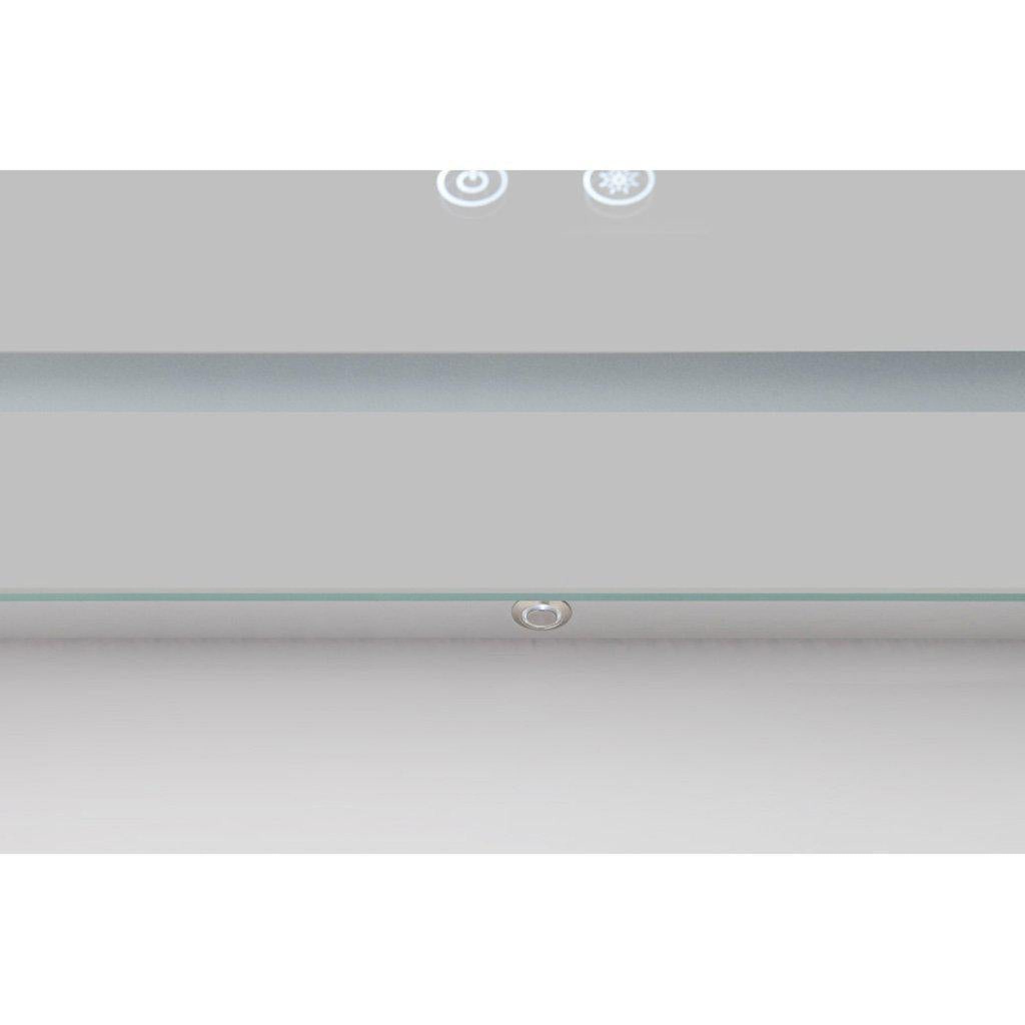 Aquadom Daytona 60" x 36" Rectangle Ultra-Slim Frame LED Lighted Bathroom Mirror With Defogger