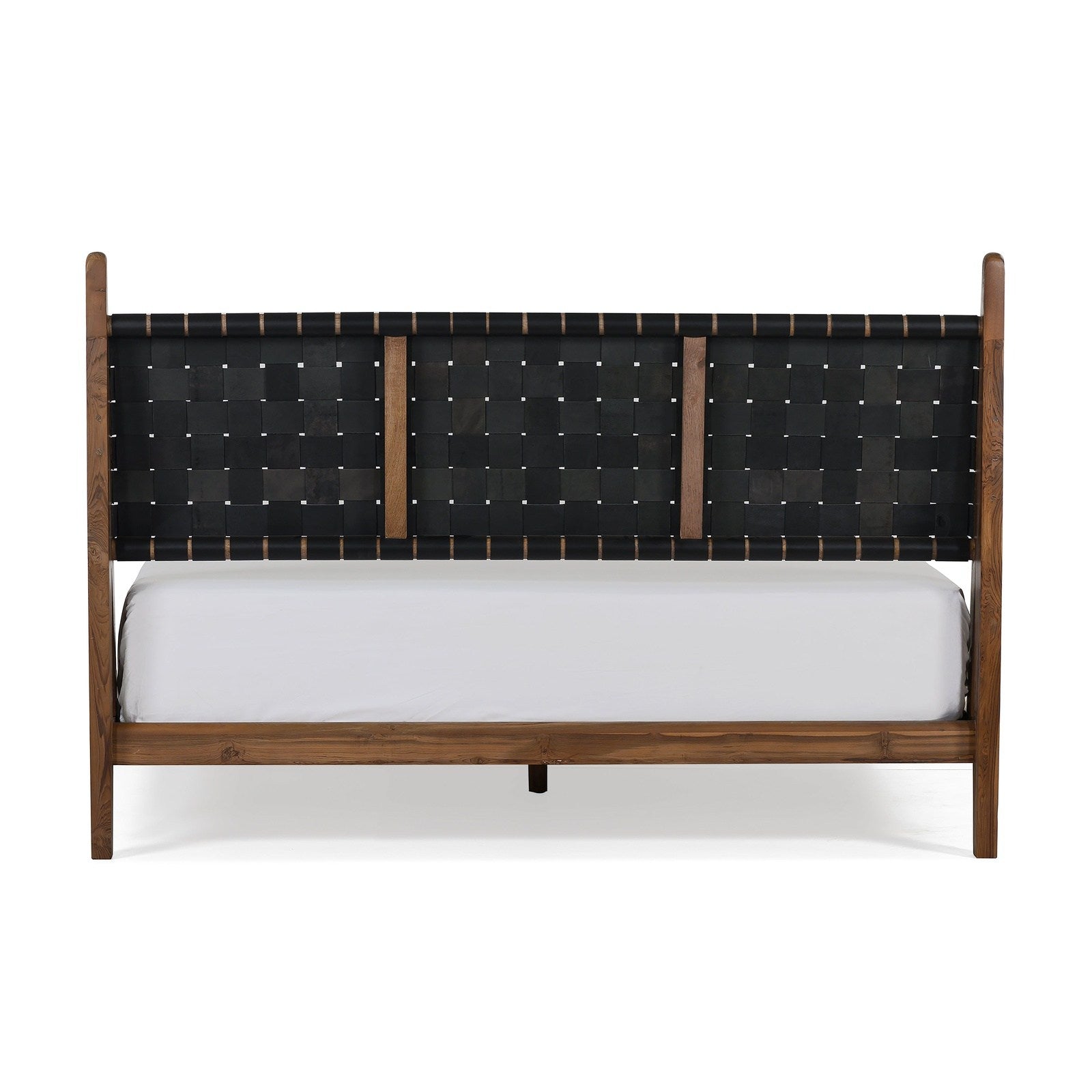 Union Home Cove King Bed - Black Leather -  BDM00061