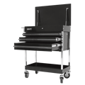 Homak  34" Professional 3 Drawer Service Cart - BK05500200