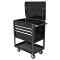 Homak 35" Professional 4 Drawer Service Cart - BK06032000
