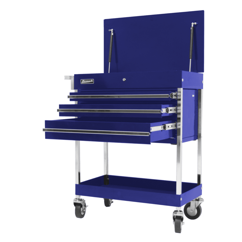 Homak  34" Professional 3 Drawer Service Cart - BK05500200
