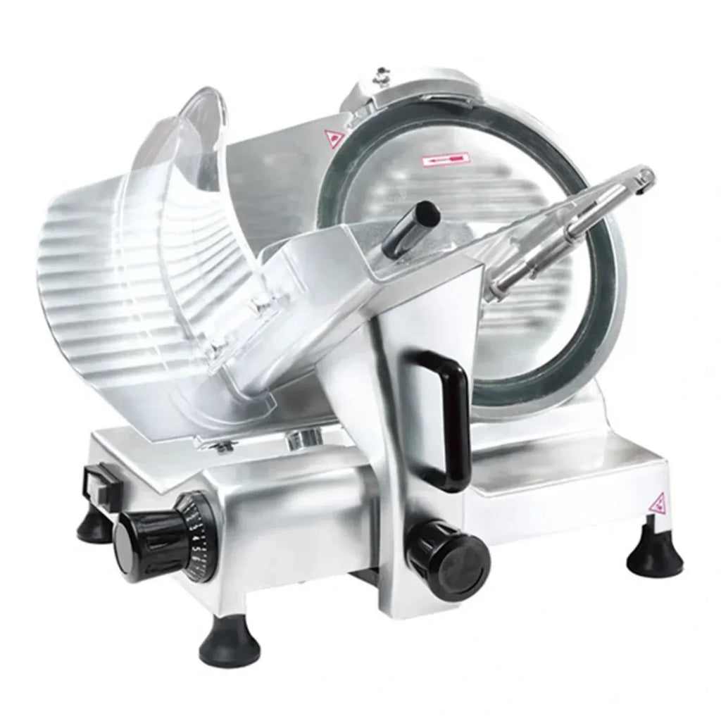 BakeMax  23.5" Meat Slicer Manual Gravity Feed, 12" Blade, 120/60/1 - BMMSM12