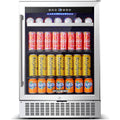 BODEGA Beverage Refrigerator 24 Inch 180 Cans Beer Fridge