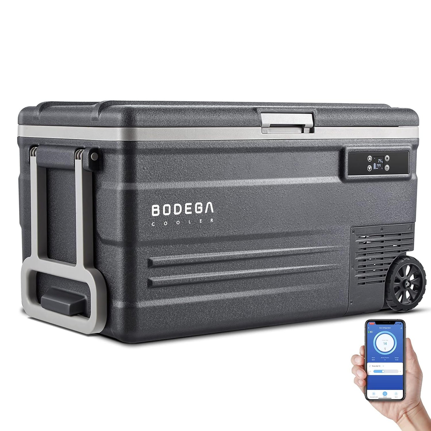 BODEGAcooler Single Zone Portable Freezer on Wheels 78qt