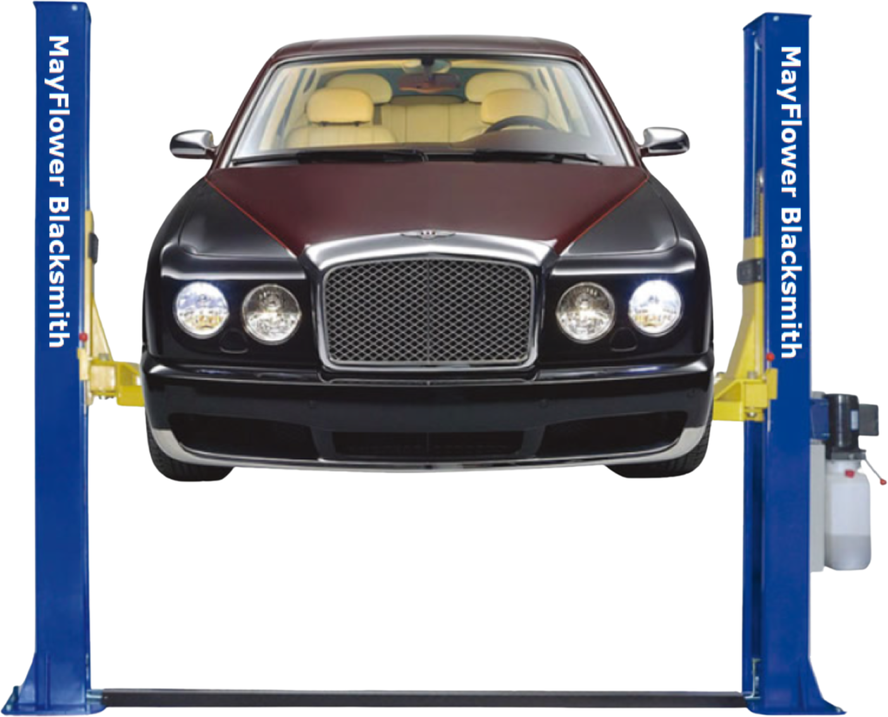 Mayflower Tools Blacksmith Two Post Car Lift Floor Plate Max Lift Height 71" New - BP9000
