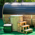 Baltic Cold Plunge Tub Barrel Metal