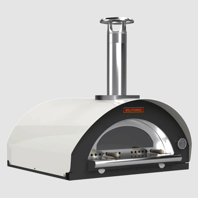 Belforno Countertop Grande Wood-Fired Pizza Oven - Linen