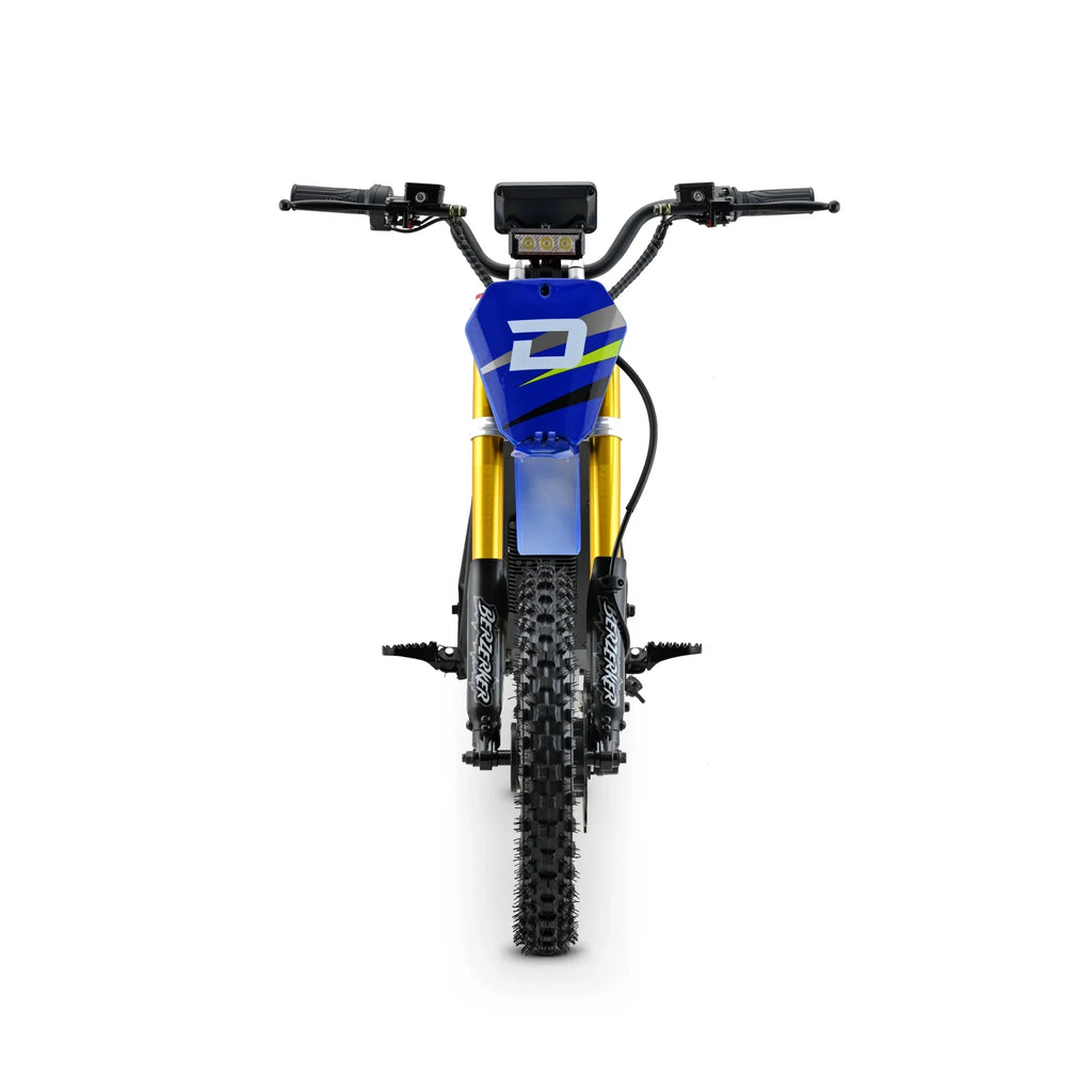 Droyd Berzerker Electric Dirt Bike 42 MPH 50 Mile Range 3000W New - DZ05-BLO