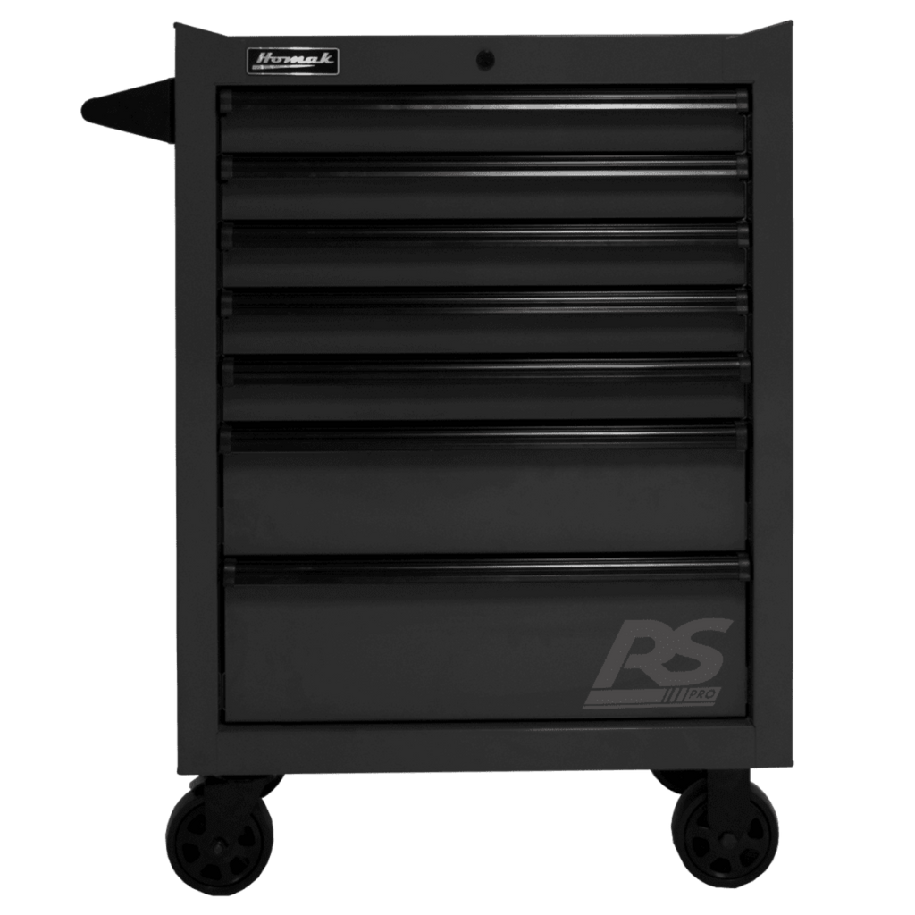 Homak  27” RS Pro Series 7 Drawer Roller Cabinet - BK04027770