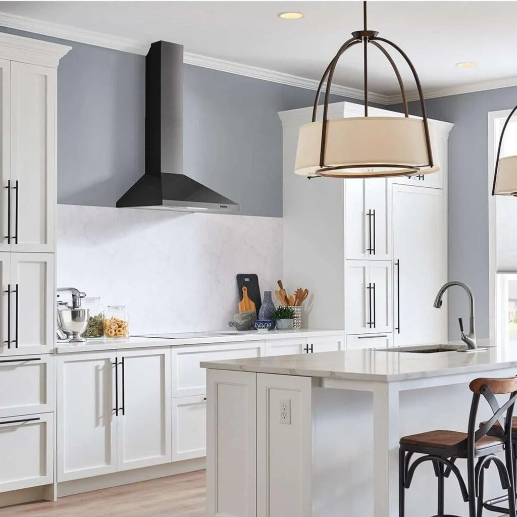 Broan 30 in. Elite EW 48 Series Range Hood with Stainless Steel/Black Stainless Steel Color Options (EW4830)