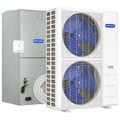 MRCOOL Hyper Heat 2nd Gen 48K BTU, 4 Ton, 16.5 SEER2 Heat Pump Condenser and Ducted Air Handler with 35 Ft. R-454B No-Vac Lineset  - CENTRAL-48-HP-230B35