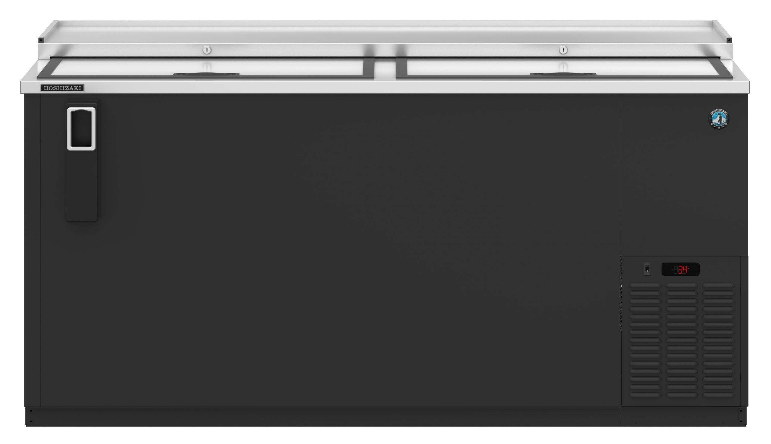 Hoshizaki CC65 | 69" Wide Horizontal Slide Top Bottle Cooler - CC65