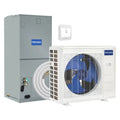 MRCOOL Hyper Heat 2nd Gen 24K BTU, 2 Ton, 18.3 SEER2 Heat Pump Condenser and Ducted Air Handler with 35 Ft. R-454B No-Vac Lineset  - CENTRAL-24-HP-230B35