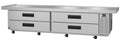 Hoshizaki CR110A | 111" Wide 4 Drawer Chef Base Refrigerator - CR110A