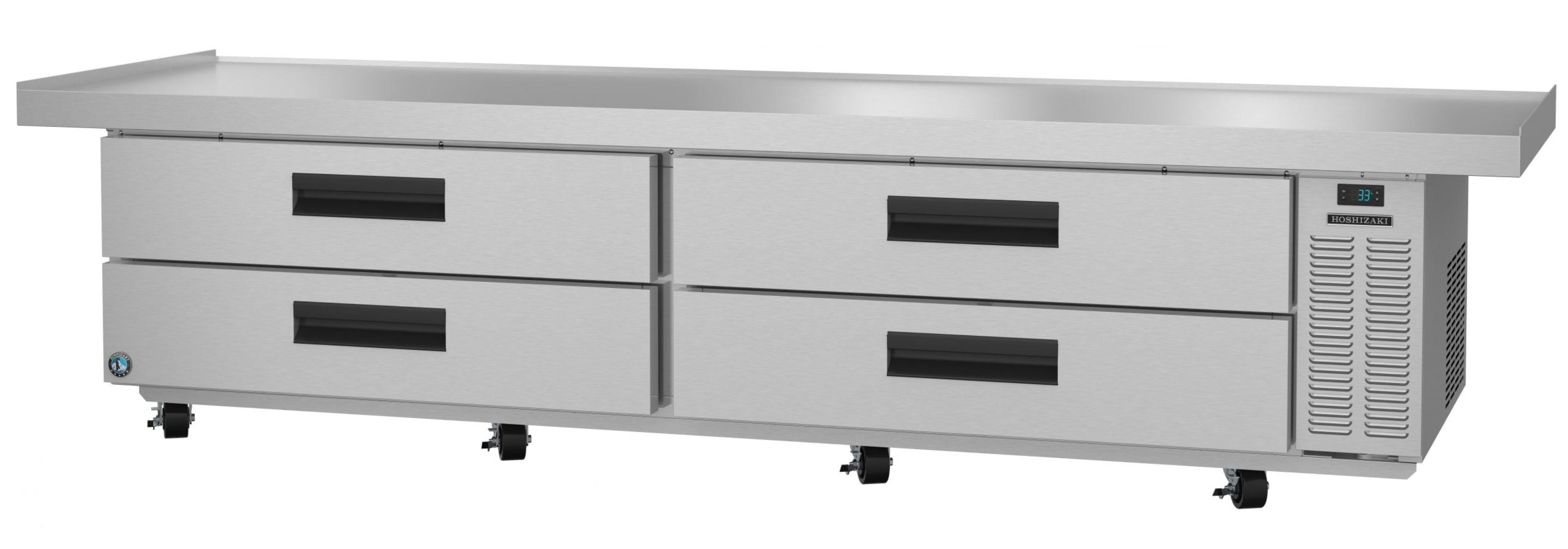 Hoshizaki CR110A | 111" Wide 4 Drawer Chef Base Refrigerator - CR110A