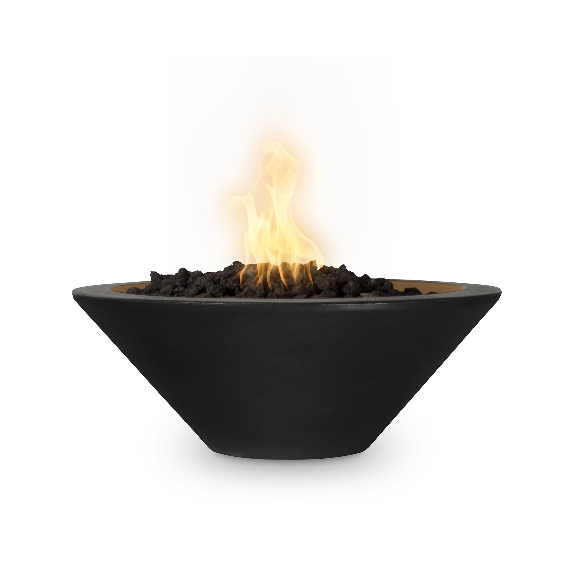 31" Cazo Concrete Fire Bowl Black