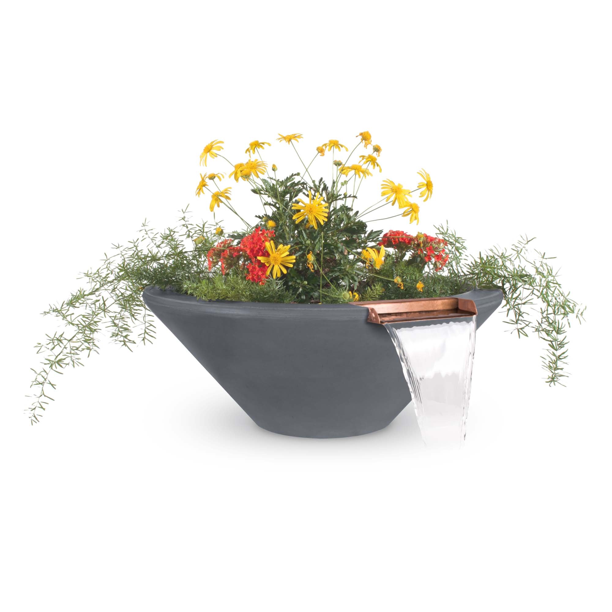 CazoPlanterBowlwithWater-gray
