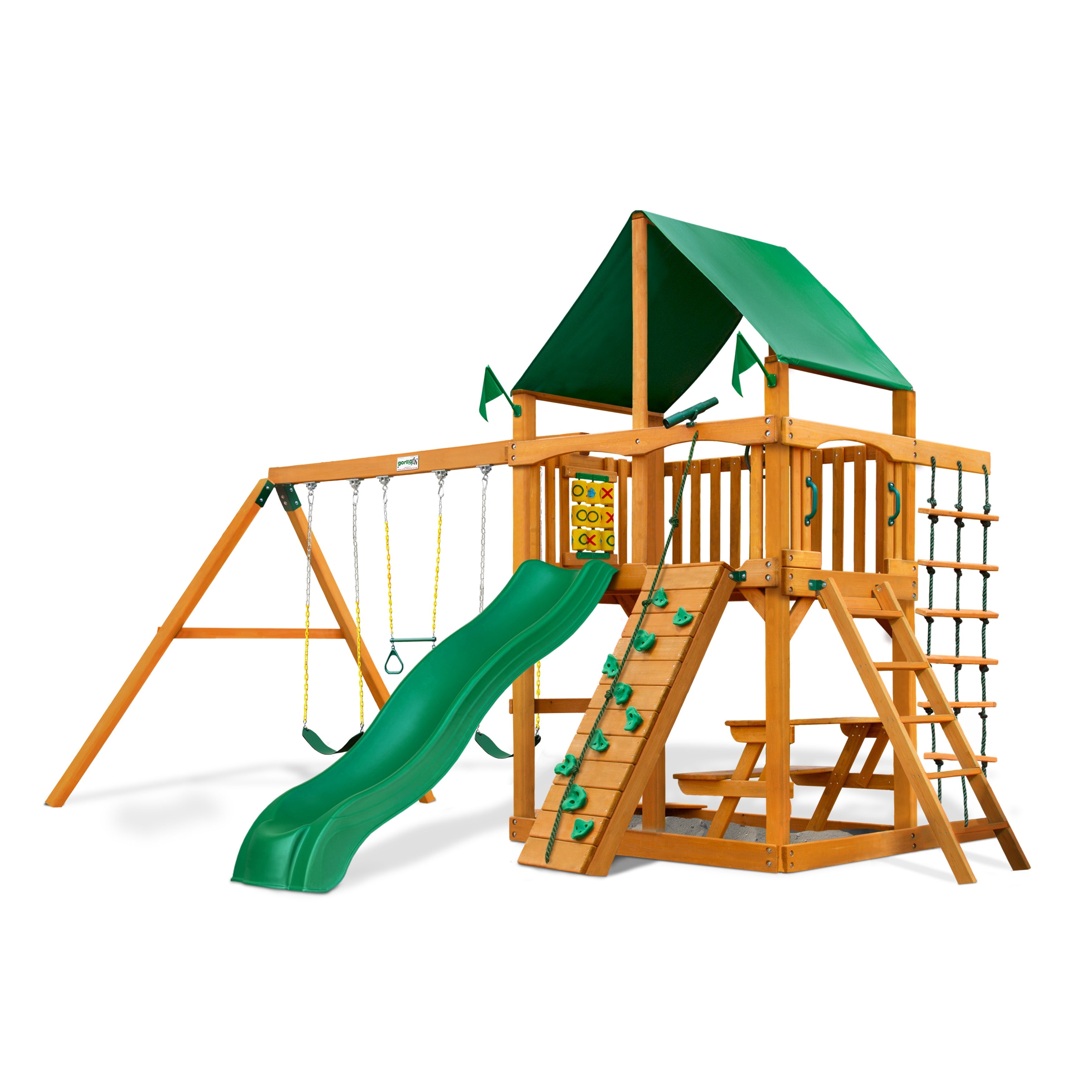 Gorilla Playsets Chateau Swing Set
