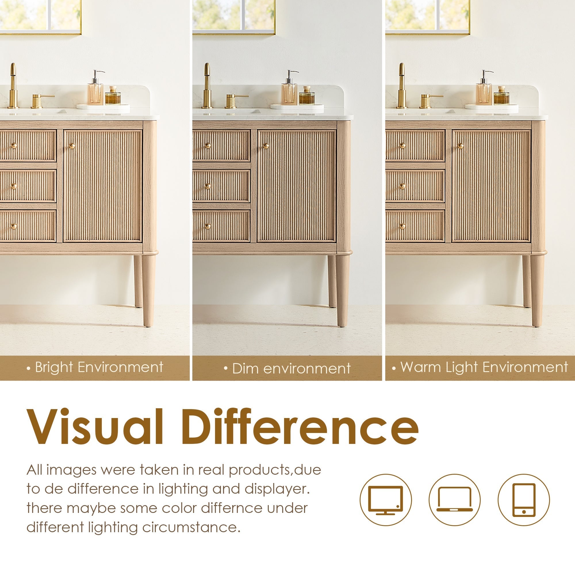 Altair Designs Blaise 48"/54"/60"/72" single/double vanity with top - 593048-LA-GW-NM