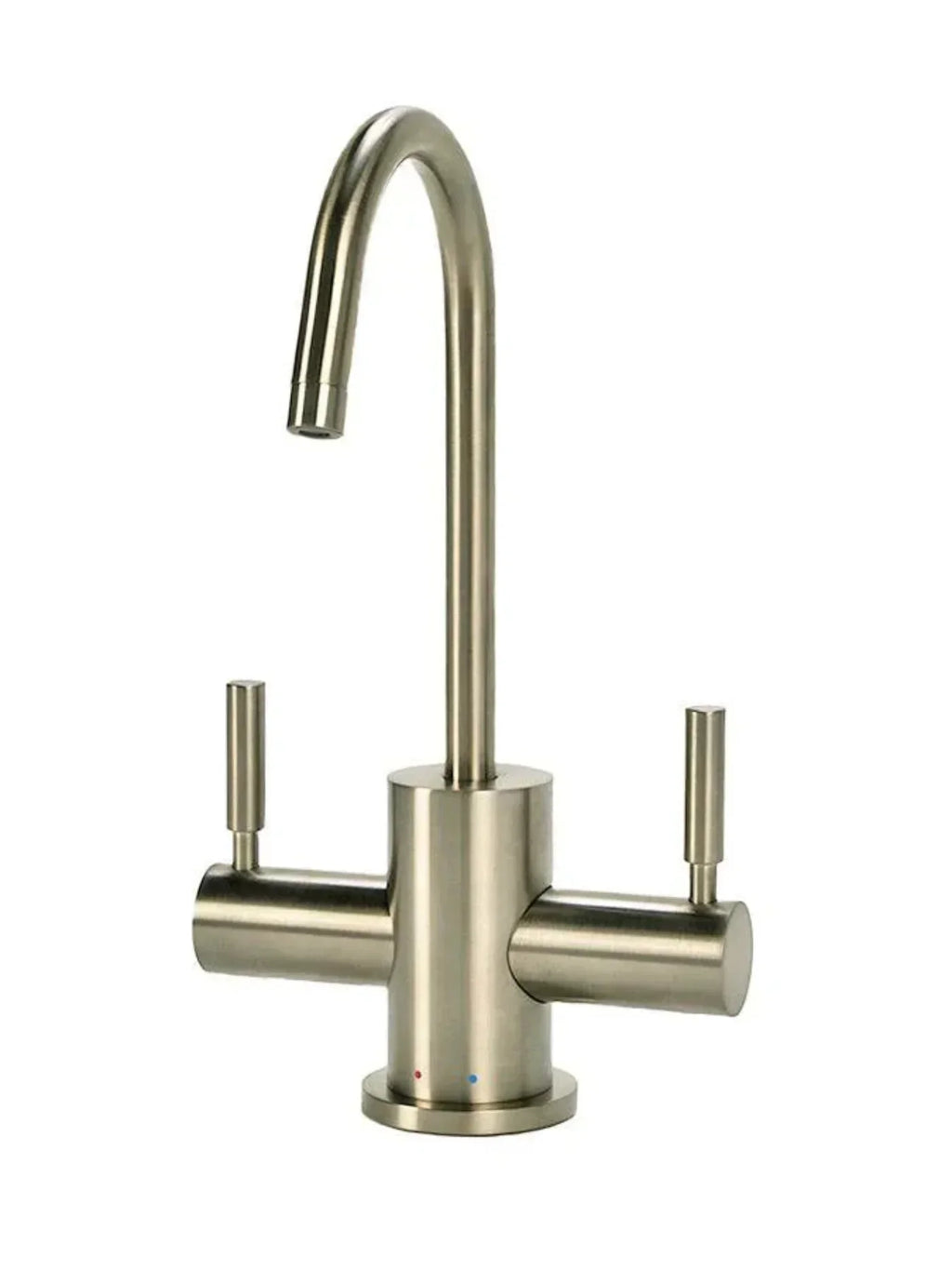 AquaNuTech Contemporary C-Spout Hot & Cold Water Filtration Faucet New - HC2400-CH