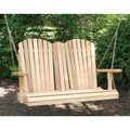 Creekvine Designs Cedar Adirondack Porch Swing - WF9009CVD