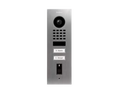 DoorBird D1102FV Fingerprint 50 Flush-Mount IP Video Door Station, 2 Call Button in  Stainless Steel V4A - 423872301