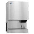 Hoshizaki DCM-300BAH-OS | 26" Wide Air-Cooled Mini Cubelet Ice & Water Dispenser w/ Built-In Storage Bin - DCM-300BAH-OS