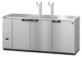 Hoshizaki DD80-S | 80" Wide 3 Section Stainless Steel Direct Draw - DD80-S