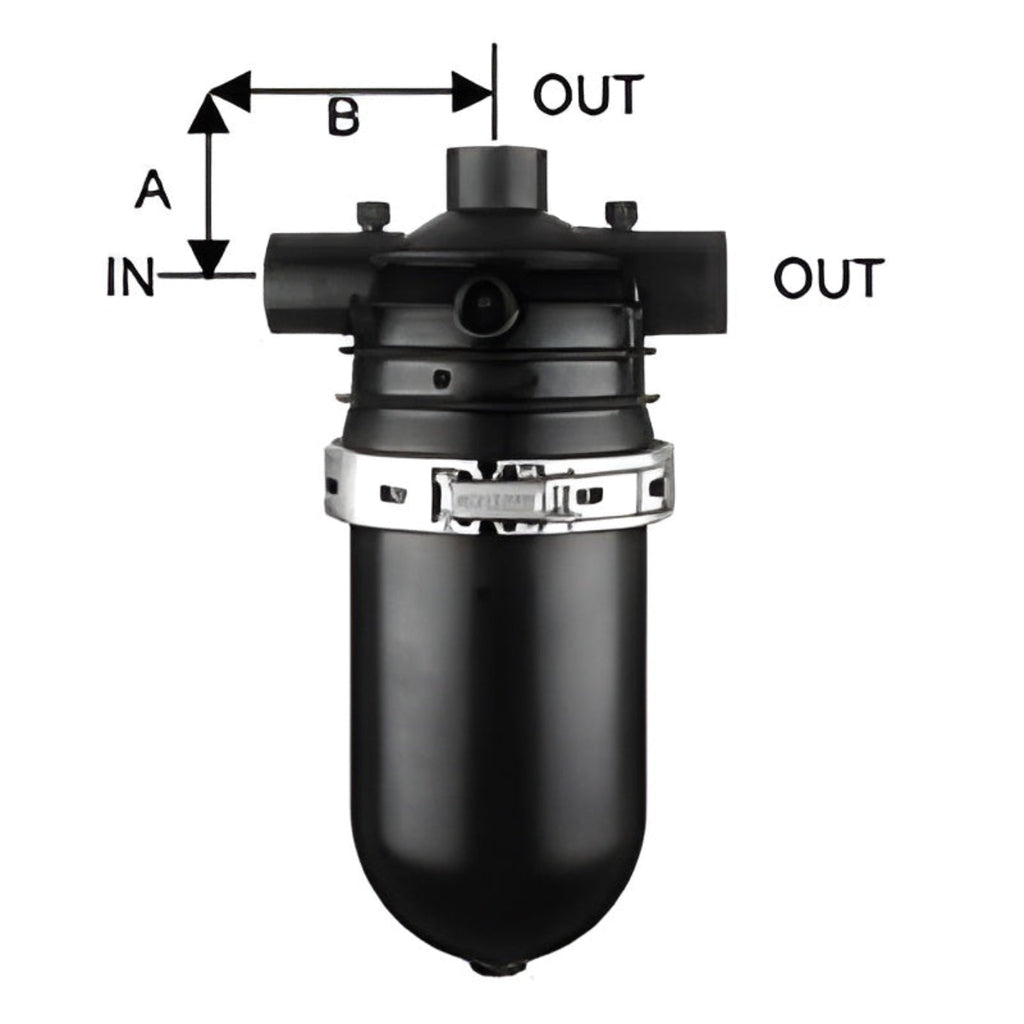 Netafim, 2 in. MPT X MPT 200 Mesh 132Gpm - DF200-20