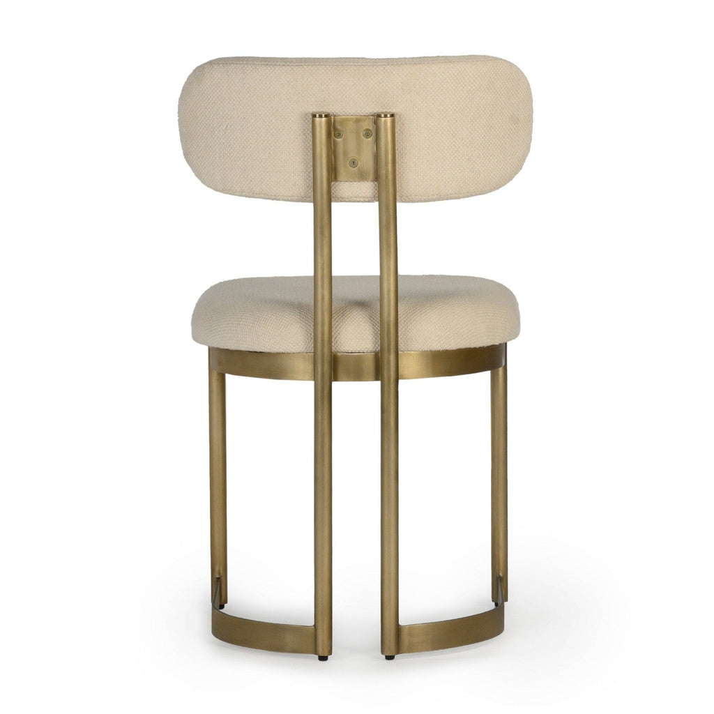 Union Home Shay Chair - White -  DIN00070