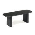Union Home Laurel Dining Bench - Charcoal  - DIN00152