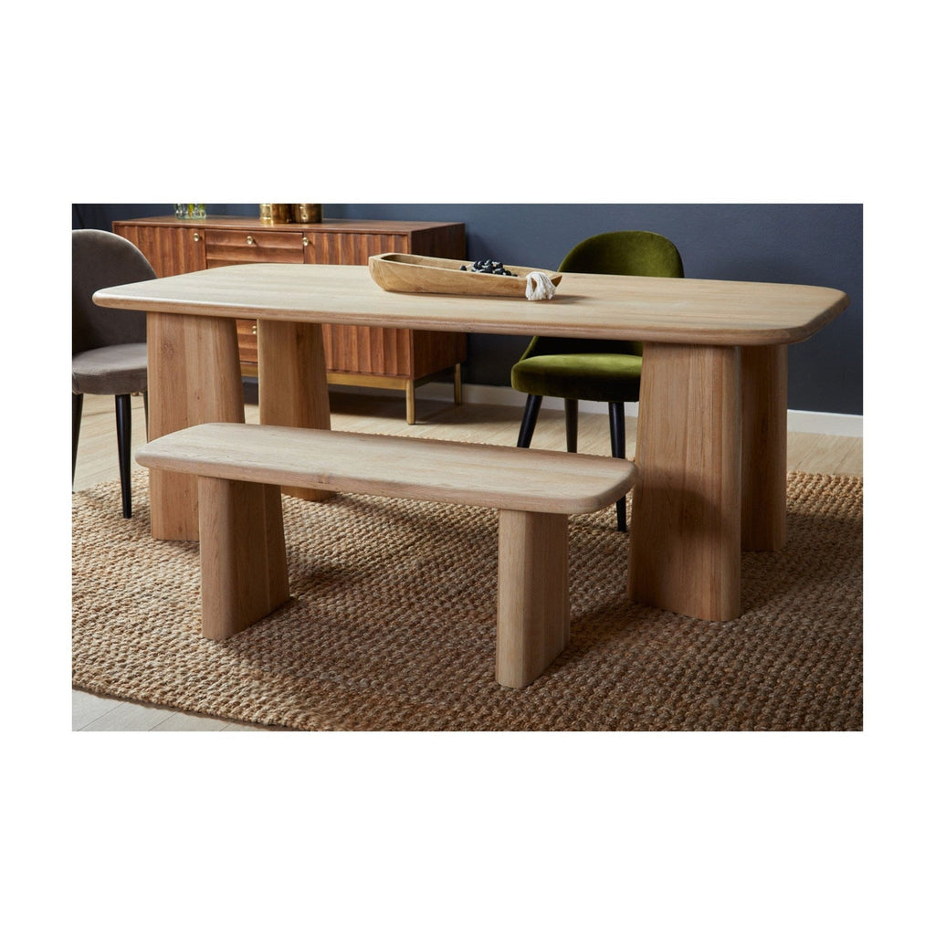 Union Home Laurel Dining Bench - Natural DIN00164