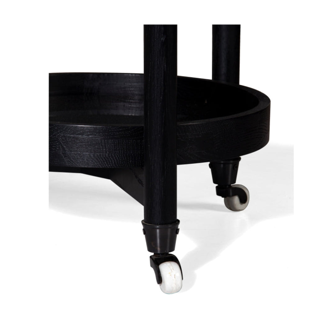 Union Home Trio Round Bar Cart - Charcoal  - DIN00236