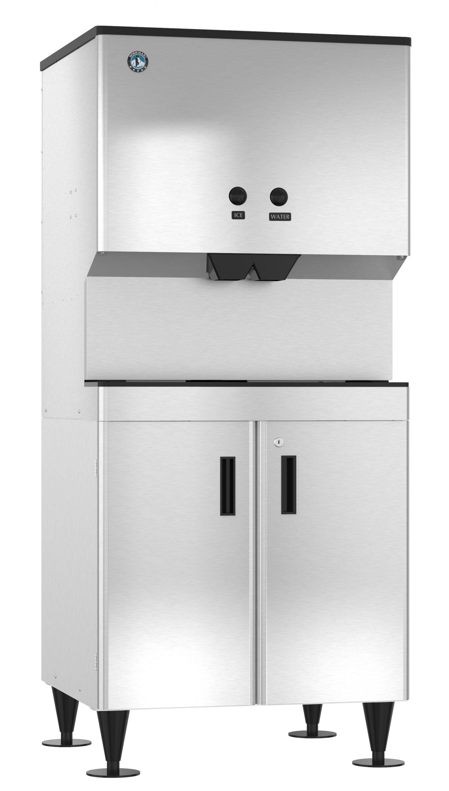 Hoshizaki DM-200B | 30" Wide Crescent Cube Ice & Water Dispenser - DM-200B