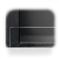 Empire  Deflector Glass for 60" Carol Rose Outdoor Linear Fireplace - WG60LT1