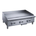 Dukers DCGM60 60" Gas Countertop Four Burner Griddle 150,000 BTU - DCGM60