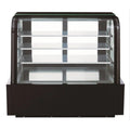 Dukers DDM60R-CB 60" Refrigerated Curved Glass Bakery Display Case - DDM60R-CB