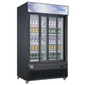 Dukers DSM-47SR 54" Two Glass Swing Door Merchandiser Refrigerator 47.67 Cu. Ft. - DSM-47SR