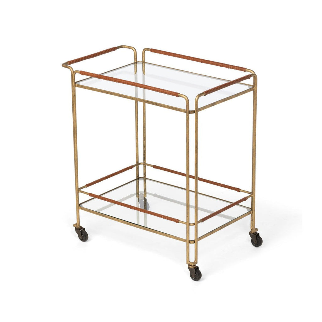 Park Hill Collection Lodge Langdon Bar Cart - EFT20114